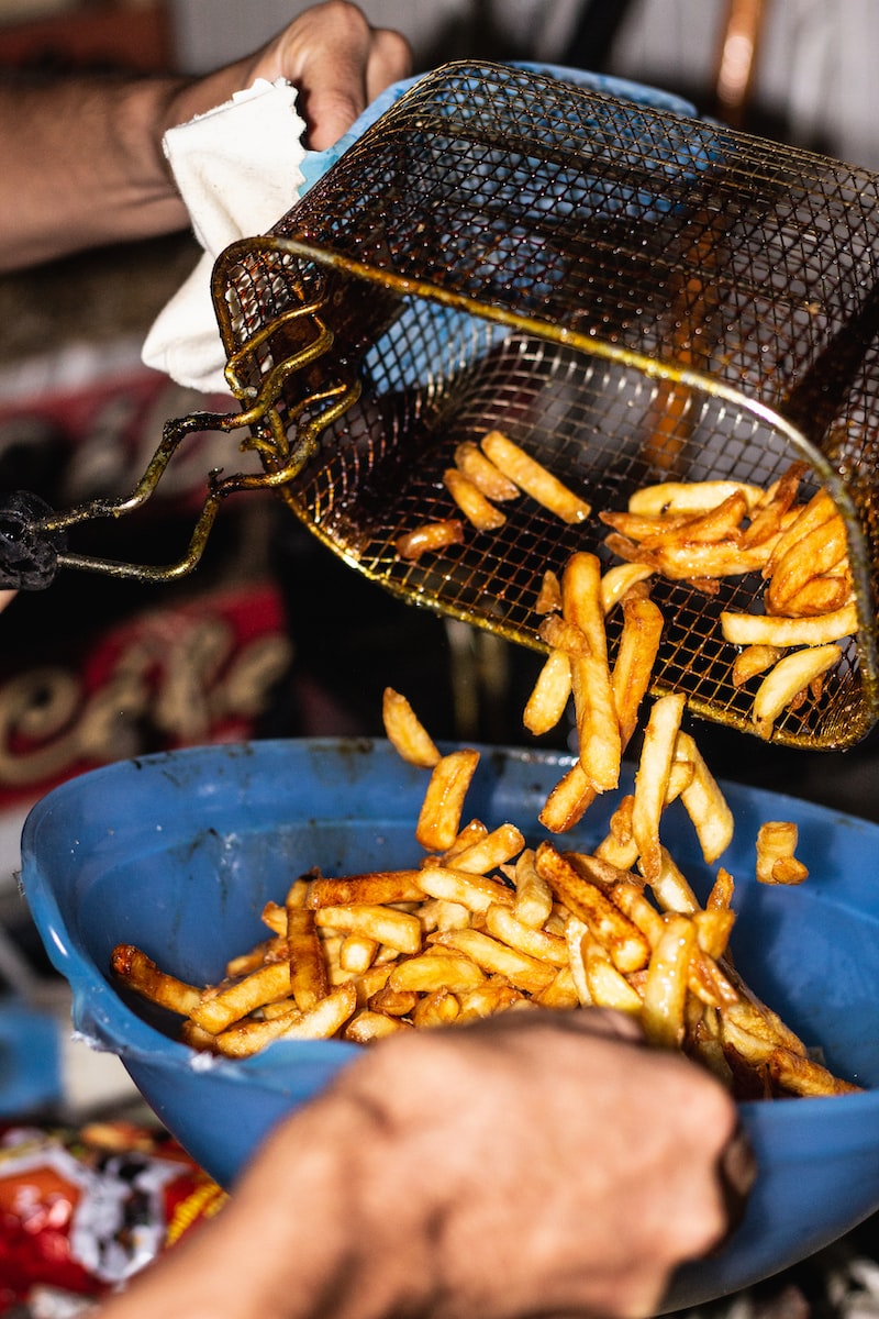 Fonctionnement d'une friteuse